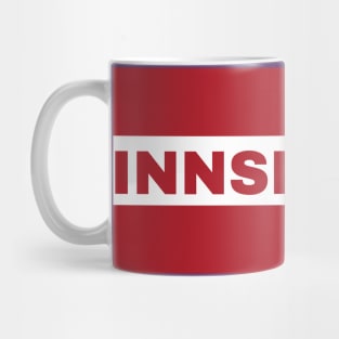 Innsbruck City in Austrian Flag Mug